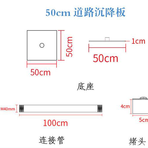梧州沉降板规格型号如何选择？